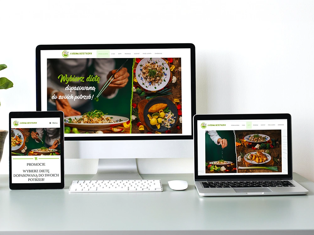 strona internetowa catering dietetyczny łódzkie