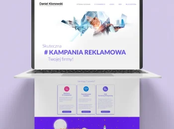 Strona internetowa dla e-commerce Klonowski – projekt i wdrożenie